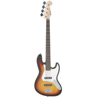 Electric Bass Guitar 3 Tone Sunburst