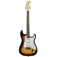 Electric Guitar with Kabukalli Fingerboard 3 Tone Sunburst