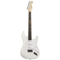 Electric Guitar with Kabukalli Fingerboard Arctic White