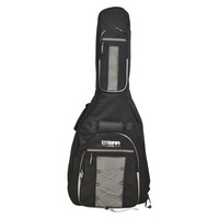 Deluxe Acoustic Guitar Bag by Cobra Case with Thick 10mm Padded Protection